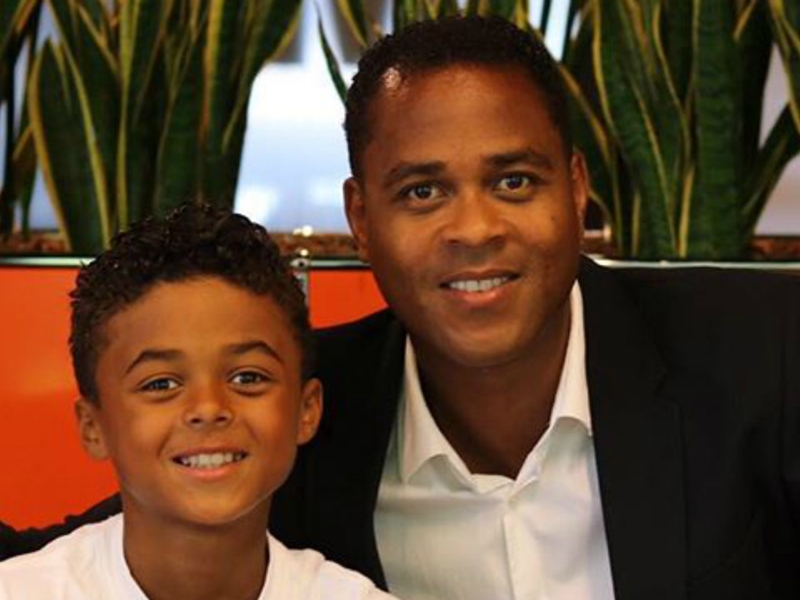 Patrick Kluivert's nine-year-old son signs Nike deal