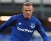 Everton striker Wayne Rooney in Europa League action