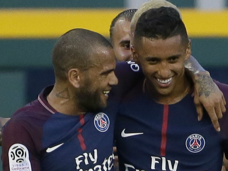 Monaco 1 Paris Saint-Germain 2: Dani Alves' dream debut secures Trophee des Champions
