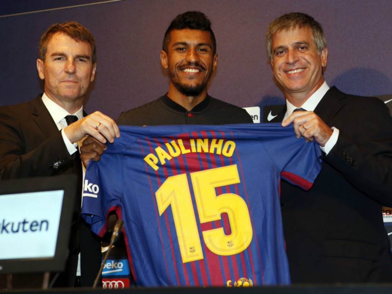 Paulinho promises to prove doubters wrong at Barcelona