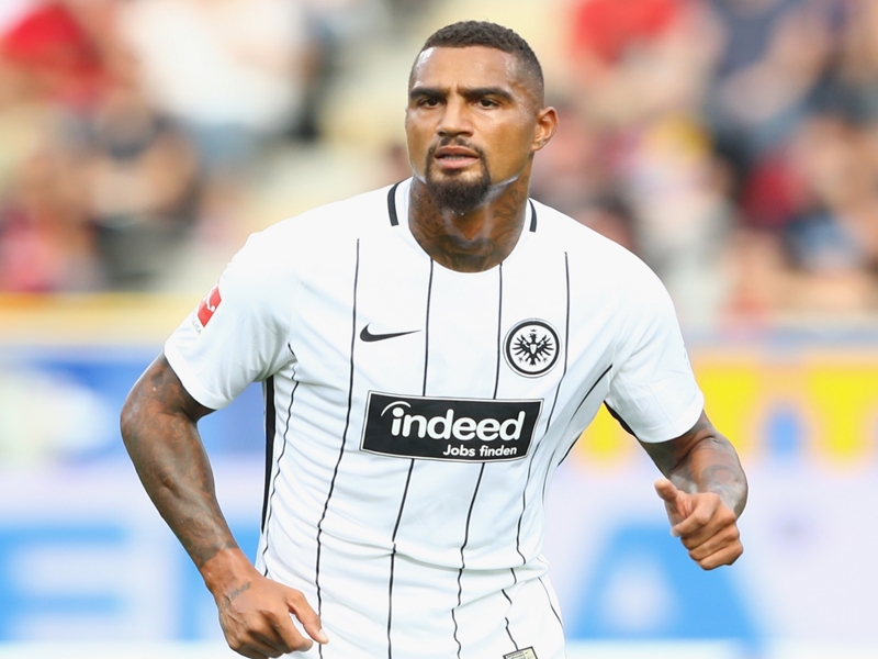 Kevin-Prince Boateng scores as Hoffenheim hold Eintracht Frankfurt