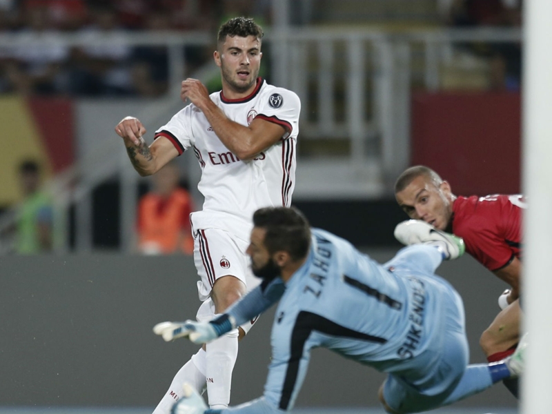 Shkendija 0 AC Milan 1 (0-7 agg): Cutrone streak continues to confirm Europa League progress
