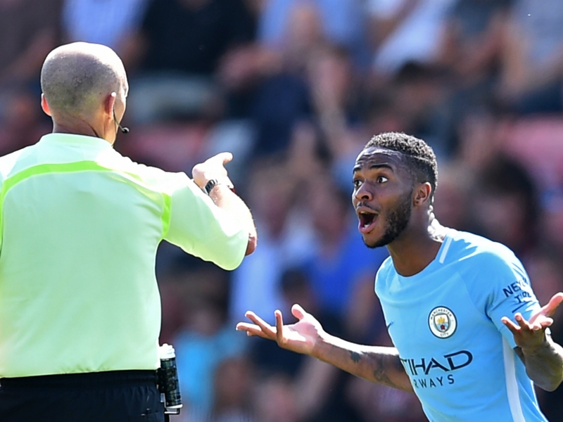 'Maybe we should play with no fans' - Guardiola bemused by Sterling sending off