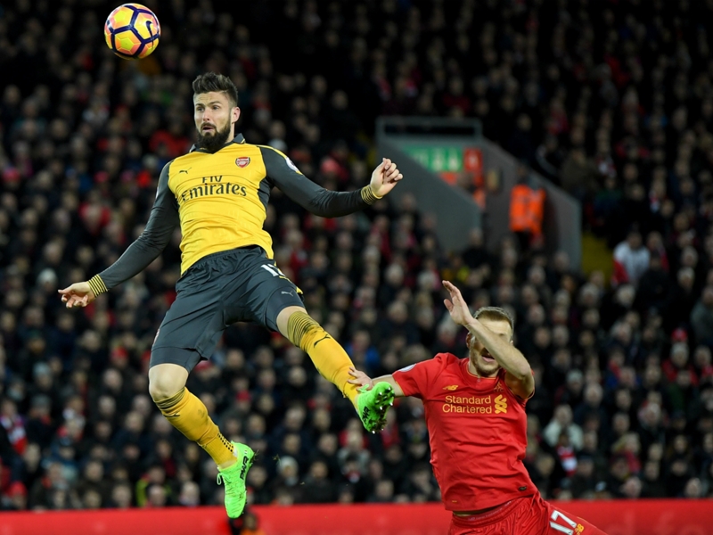 Klopp accuses Arsenal of employing long-ball tactics against Liverpool