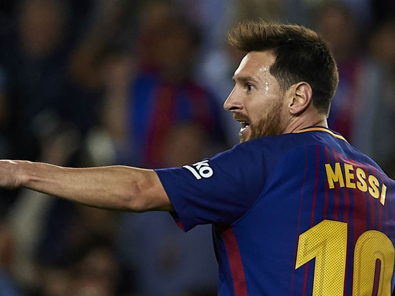 Barcelona 5 Espanyol 0: Messi hat-trick opens up four-point LaLiga advantage over Madrid