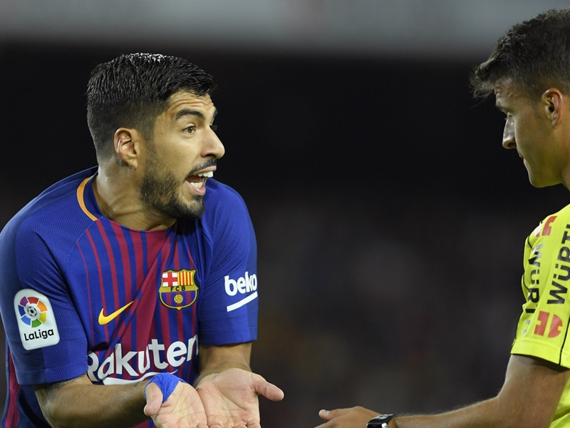 Suarez still searching for sharpness despite Barca romp