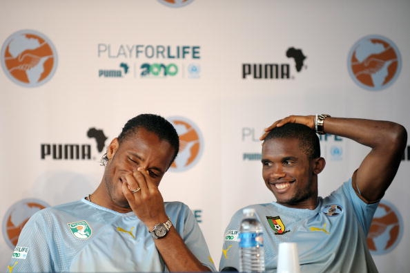 Didier Drogba & Samuel Eto'o