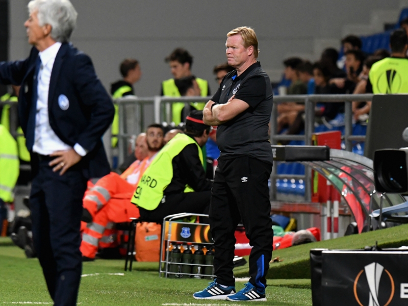 Koeman lays blame on himself for Everton's dismal Europa League display