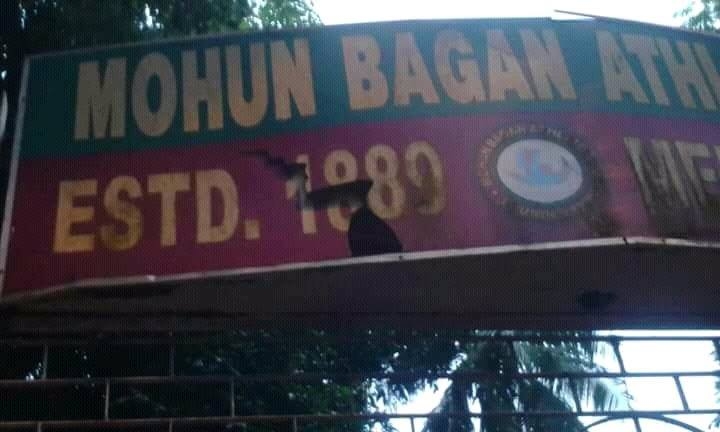East Bengal fans vandalize Mohun Bagan club gate in shameful incident