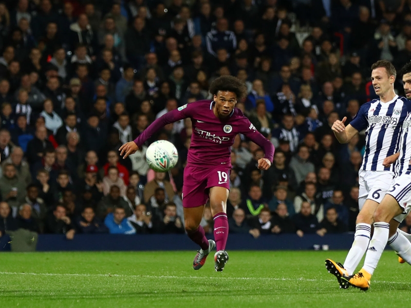 West Brom 1 Manchester City 2: Sane at the double amid fresh Gundogan fears