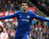Alvaro Morata scored a hat-trick as Chelsea thumped Stoke City