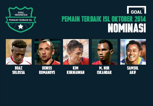 ... Siapa Pemain Terbaik Indonesia Super League Oktober 2014? - Goal.com