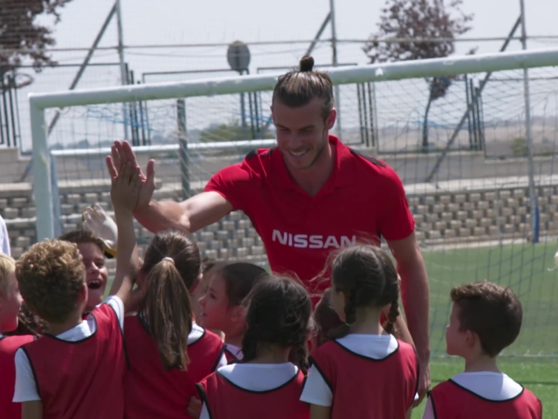 WATCH: Making dreams come true - behind the scenes with Gareth Bale