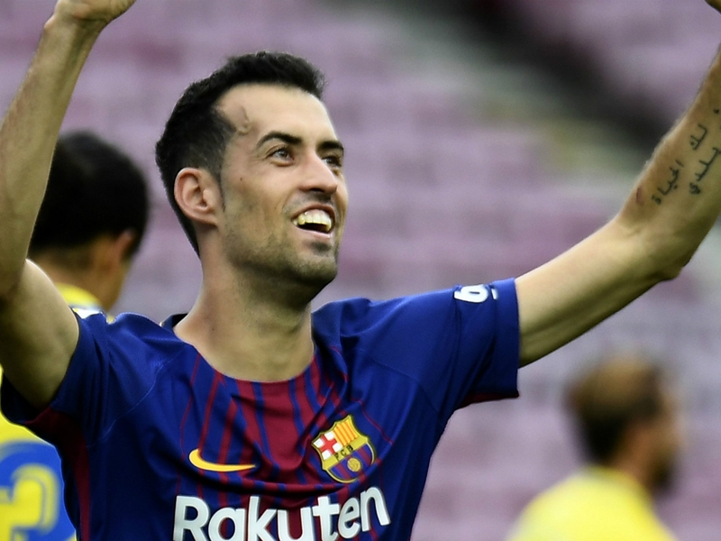 Barça, Dembélé est "de plus en plus libéré" pour Busquets