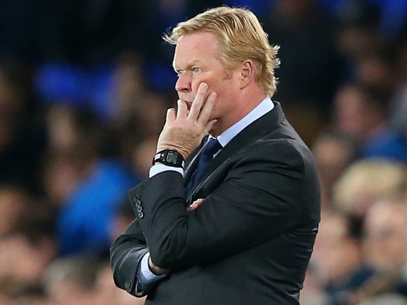 'Disappointed' Koeman bids farewell to Everton following sacking