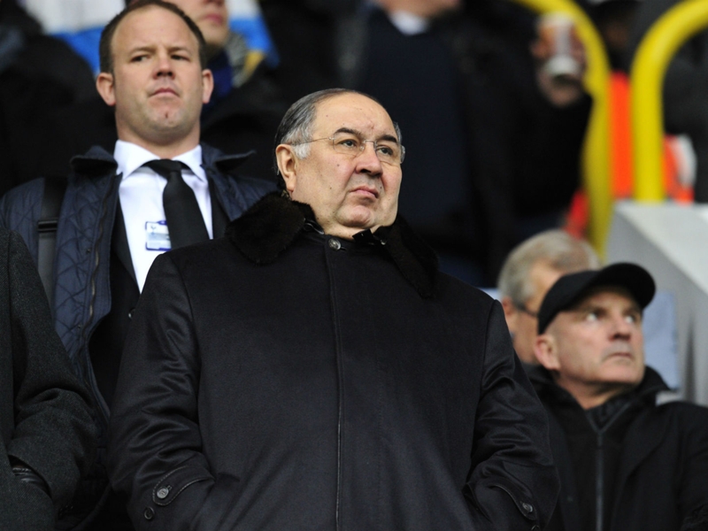Usmanov open to Everton investment after selling £550m Arsenal stake to Kroenke