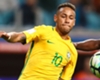 Neymar in action for Brazil