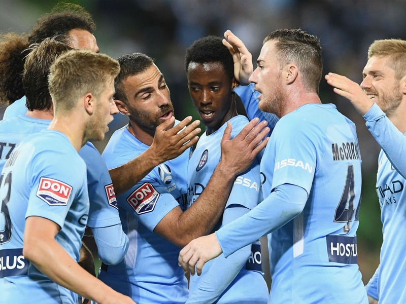 Melbourne City 2 Brisbane Roar 0: Kamau nets double as McCormack debuts Melbourne City 2 Brisbane Roar 0: Kamau nets double as McCormack debuts
