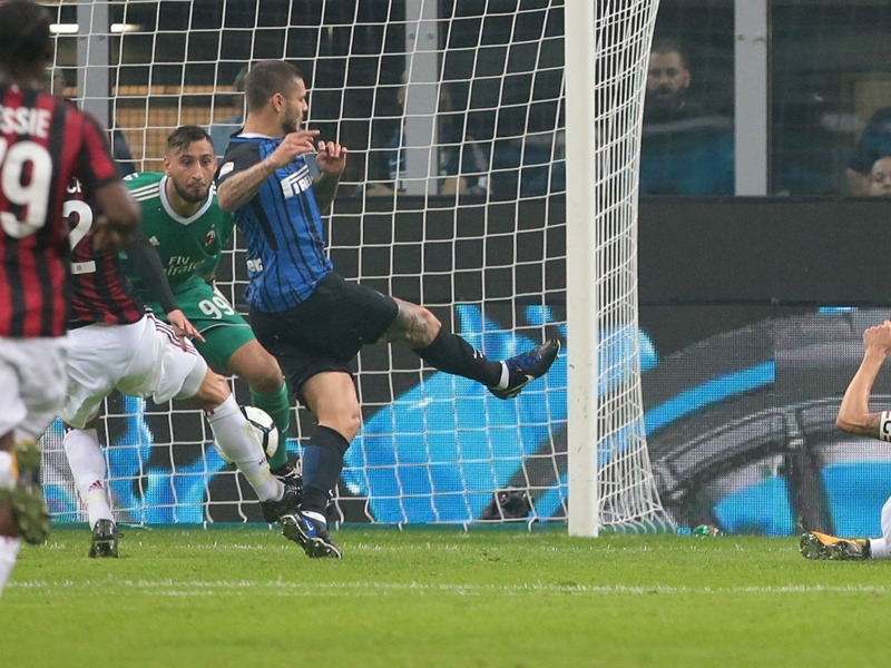 Inter 3 AC Milan 2: Brilliant Icardi treble breaks Rossoneri hearts