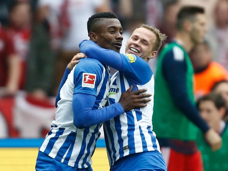 Kalou helps 10-man Hertha Berlin past Keita's RP Leipzig