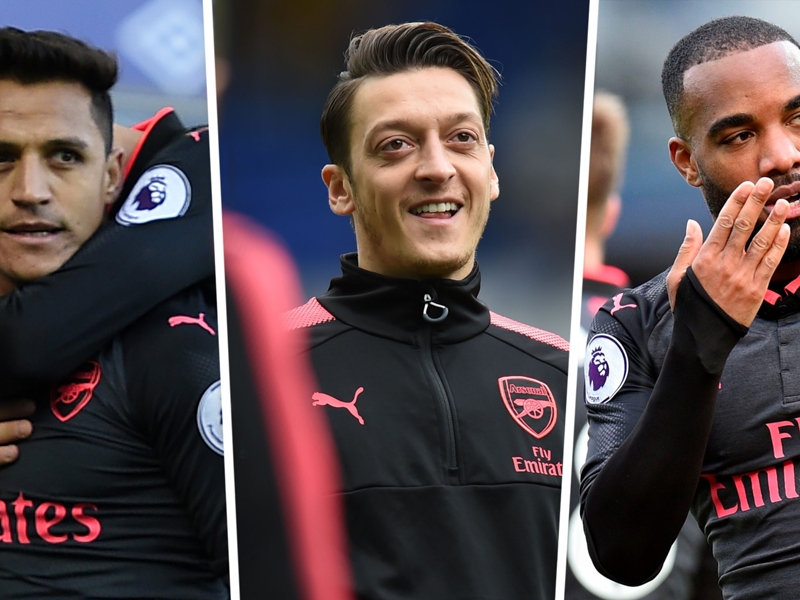 How do Alexis, Ozil & Lacazette compare to MSN, NME and the BBC?