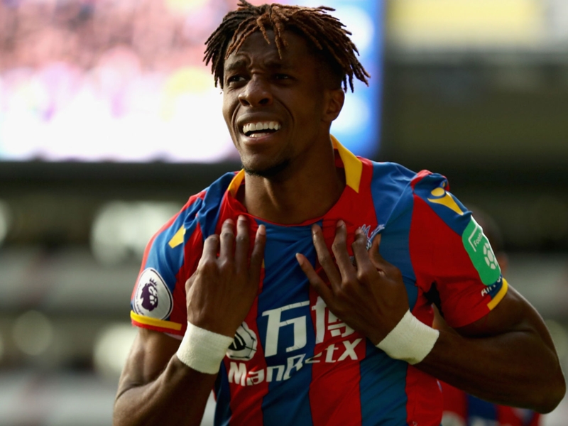 Two-goal hero Zaha 'buzzing' after Crystal Palace's victory