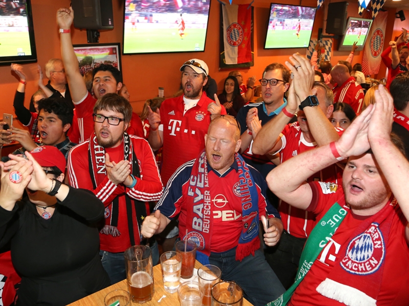 Bayern Munich supporters revel at D.C. fan club meet-up