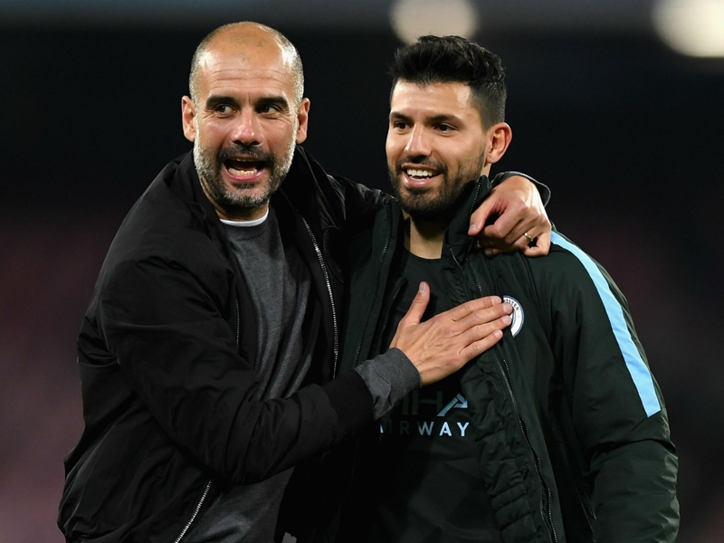 'Legend' Aguero's strike was timed to perfection, says Guardiola
