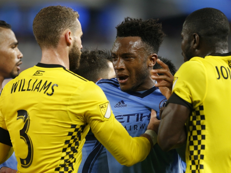 Columbus Crew advance despite second-leg loss to NYCFC