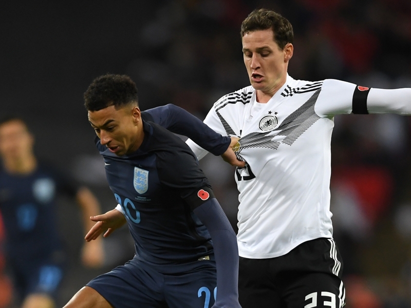 Experimental England held at Wembley by Germany