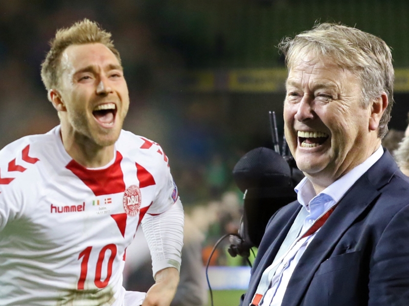 Denmark coach thanks O'Neill after Eriksen runs riot in World Cup qualifier