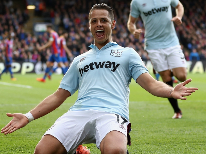 Chicharito hoping to return to full training this week for West Ham