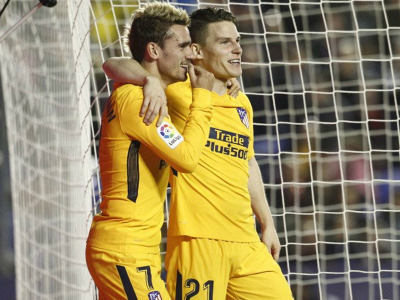 Levante 0 Atletico Madrid 5: Gameiro and Griezmann shine in romp