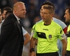 Igli Tare con l'arbitro Massa Igli Tare con l'arbitro Massa