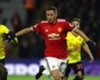 Manchester United midfielder Nemanja Matic in action against Watford