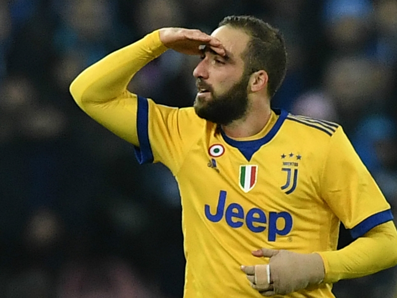 Higuain's celebration a dig at De Laurentiis