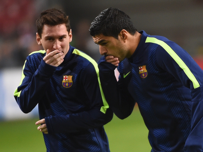 Me, Neymar, Messi best in world - Suarez