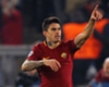Roma forward Diego Perotti celebrates Roma forward Diego Perotti celebrates