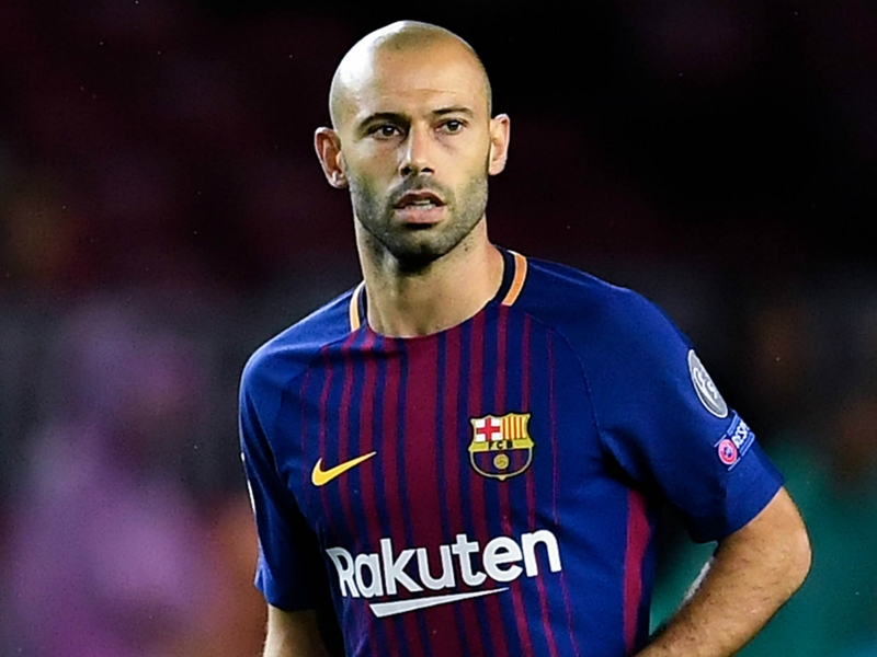 Wantaway Barcelona veteran Mascherano 'too old' for CSL side Tianjin Quanjian