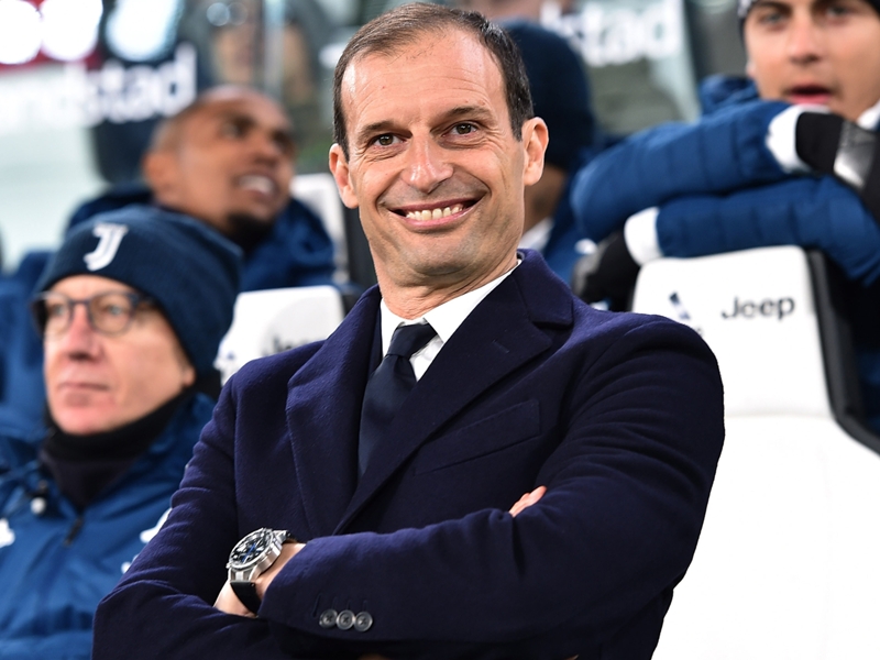 Allegri pleased with Juve display despite draw