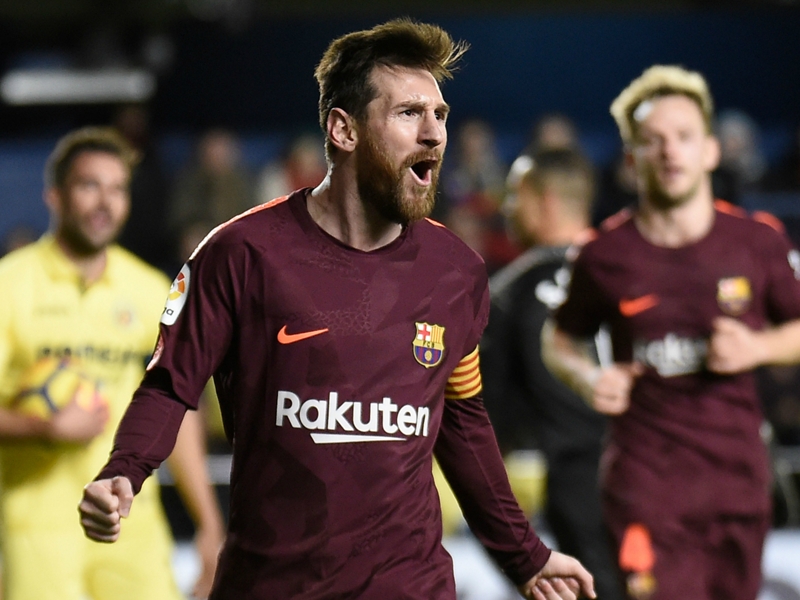 VIDÉO - Le but et les dribbles de Messi face à Villarreal