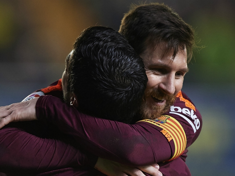 Suarez admits Villarreal red swung it for Barcelona