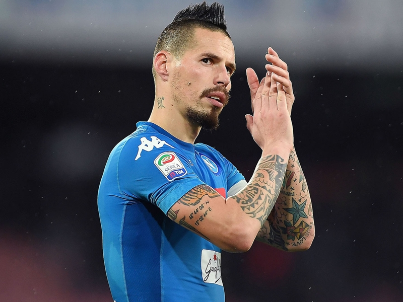 Maradona-equalling Hamsik earns Sarri praise as Napoli go top of Serie A