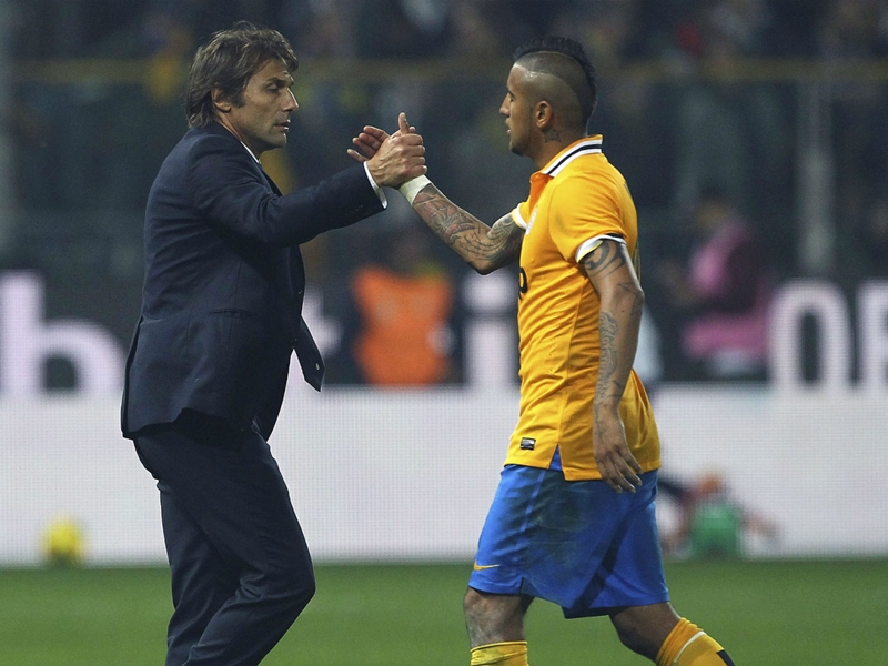 Conte: I'd always want Vidal with me