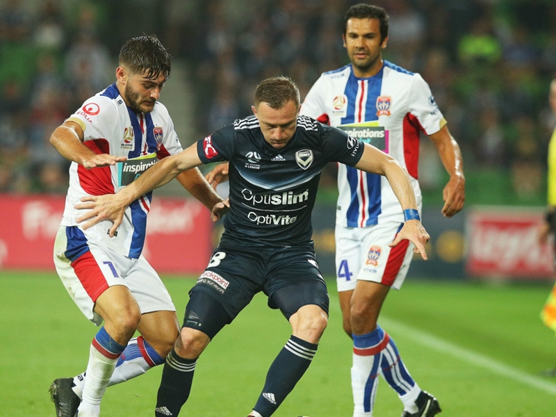 Melbourne Victory 2 Newcastle Jets 1: Berisha strike boosts leaders Sydney Melbourne Victory 2 Newcastle Jets 1: Berisha strike boosts leaders Sydney