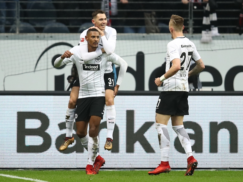 Haller marque encore avec Francfort