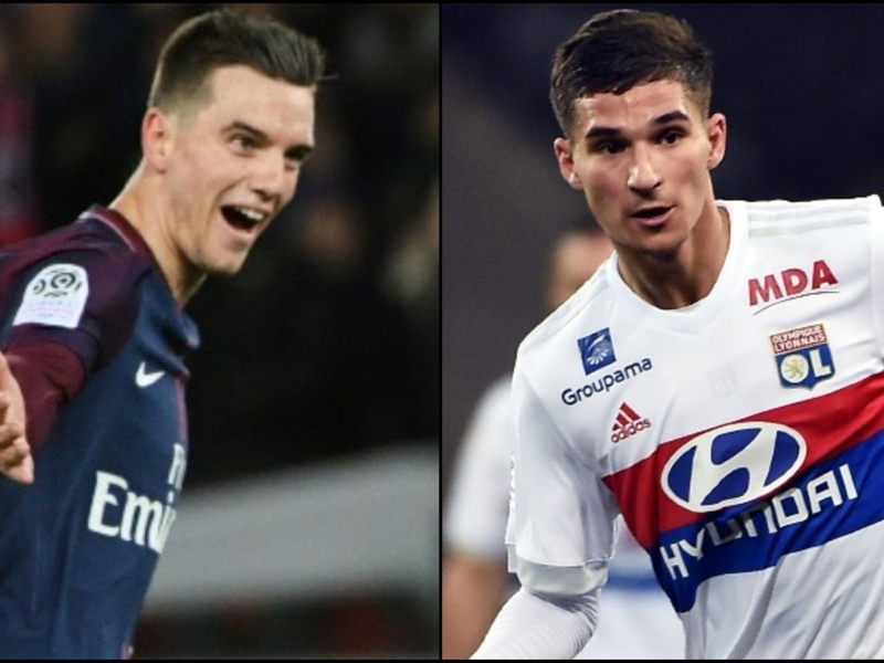 INFOGRAPHIE - OL-PSG - Houssem Aouar vs Giovani Lo Celso : duel de révélations