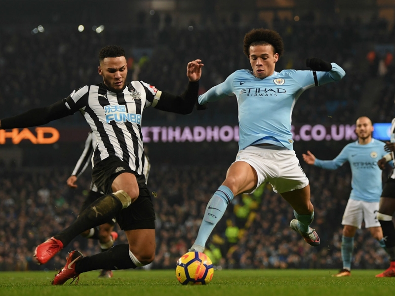 Too early to compare Sane to 'legend' Giggs, says Guardiola