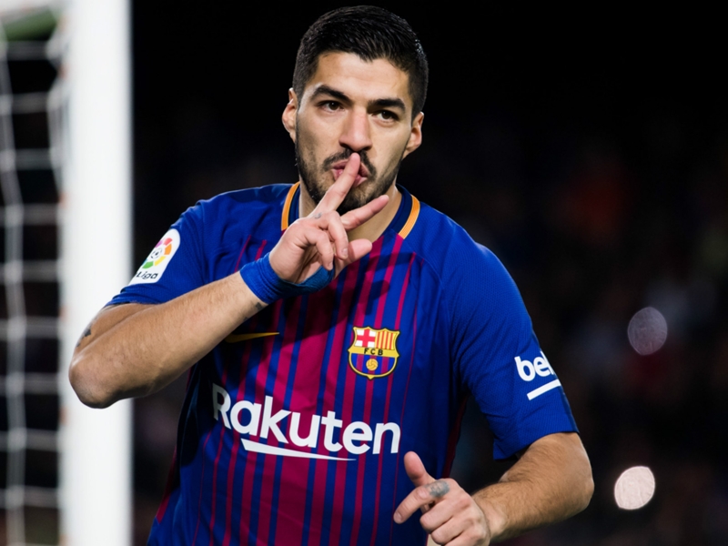 Suarez scores 100th La Liga goal as Messi reaches new milestones