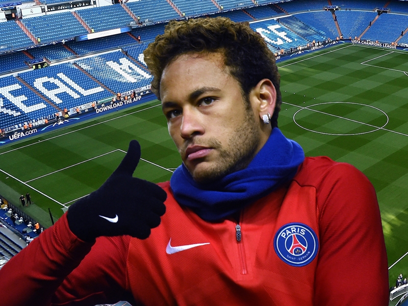Promessa PSG: Neymar al Real Madrid se vince la Champions